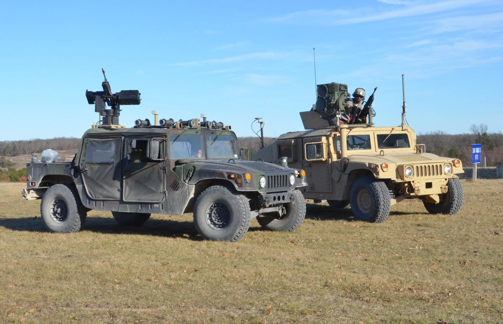 Two vehicles from the new 'Wingman' US autonomous weapons program