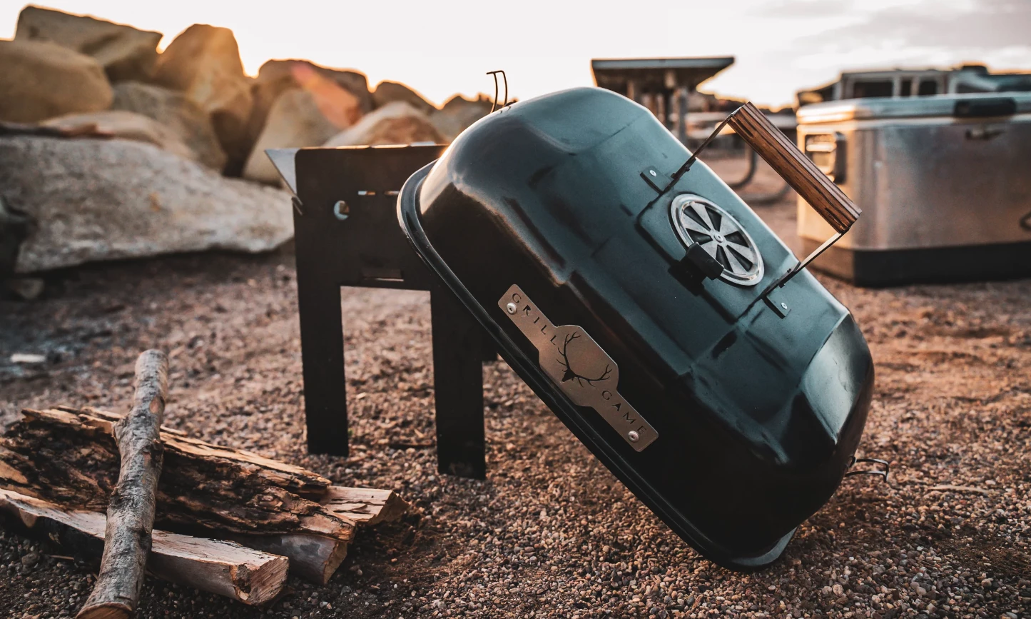 Grill Game gives you a variety of options on how to cook and what fuel to use
