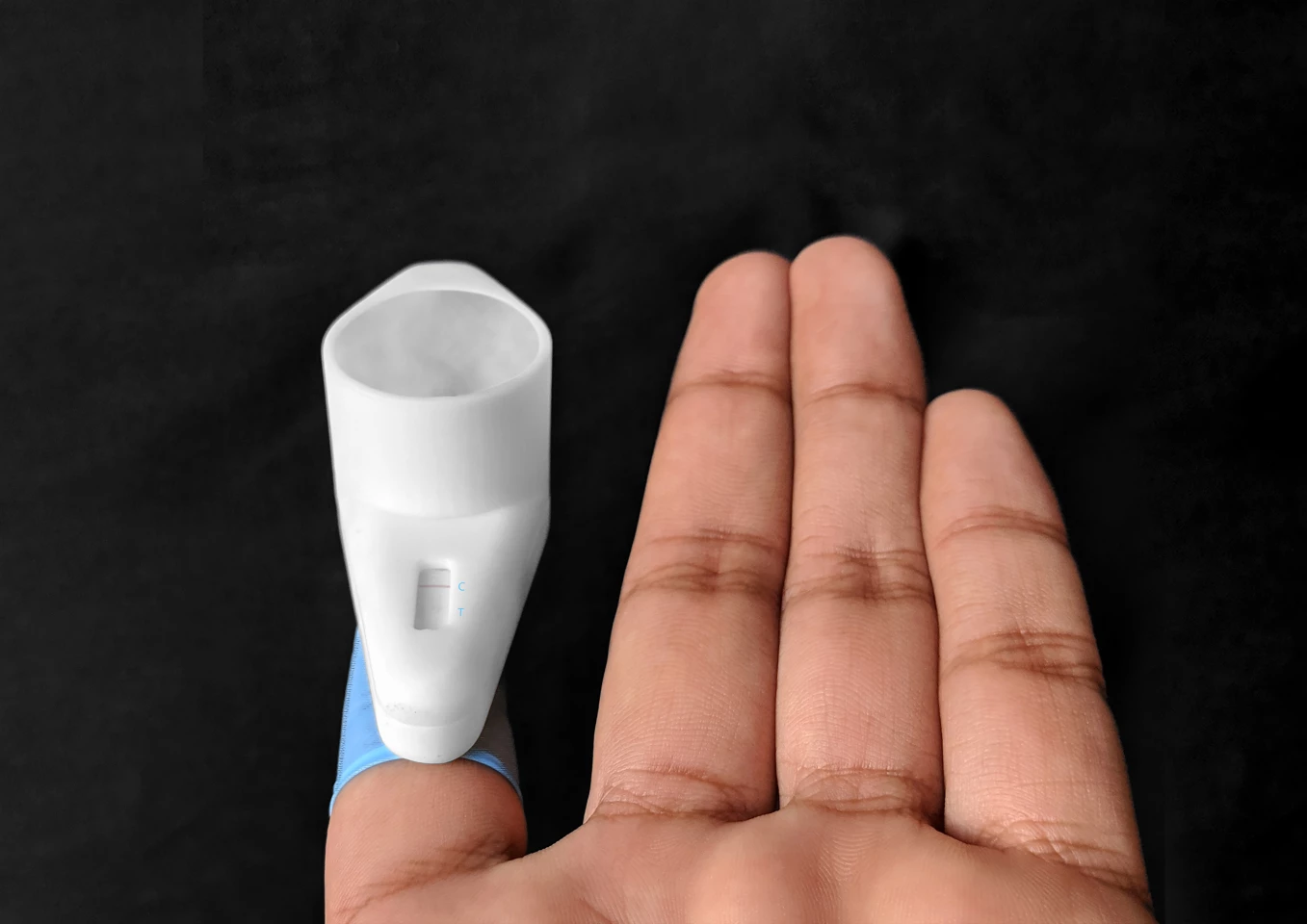 Catch: The HIV Detector, by Hans Ramzan, is shortlisted in the Product category. It's described as a simple and affordable HIV test designed for people in emerging nations