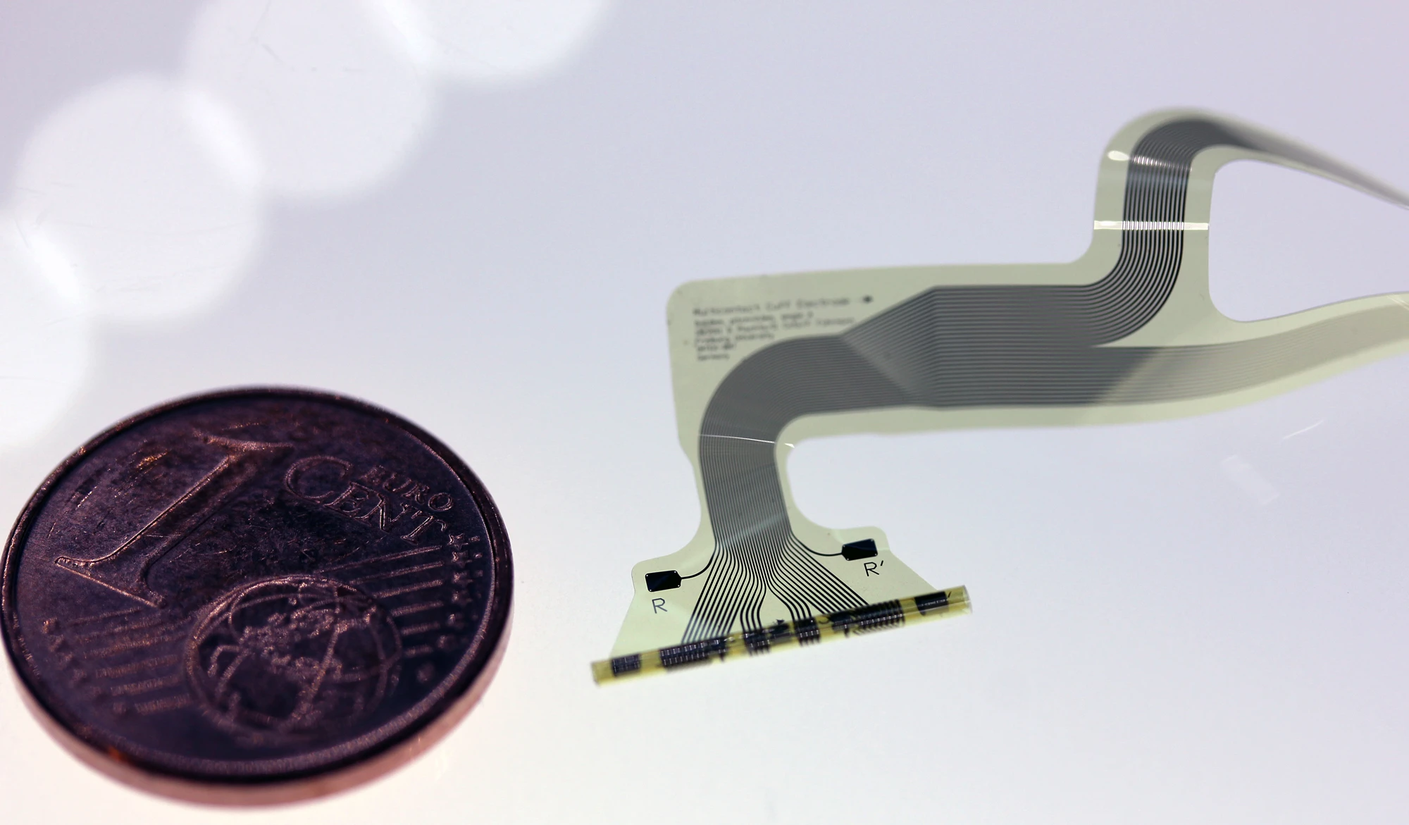 The prototype blood pressure-moderating cuff