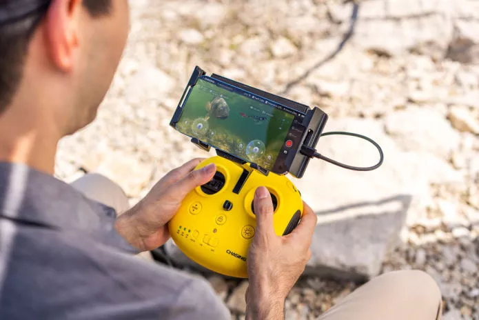 Users view a real-time video feed on their smartphone