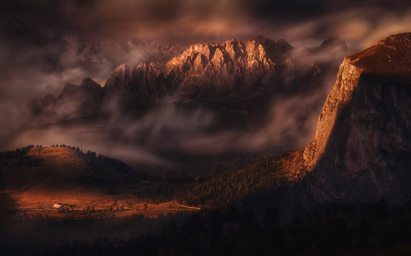 When Clouds are Moving - an image from Peter Svoboda's third-place winning portfolio