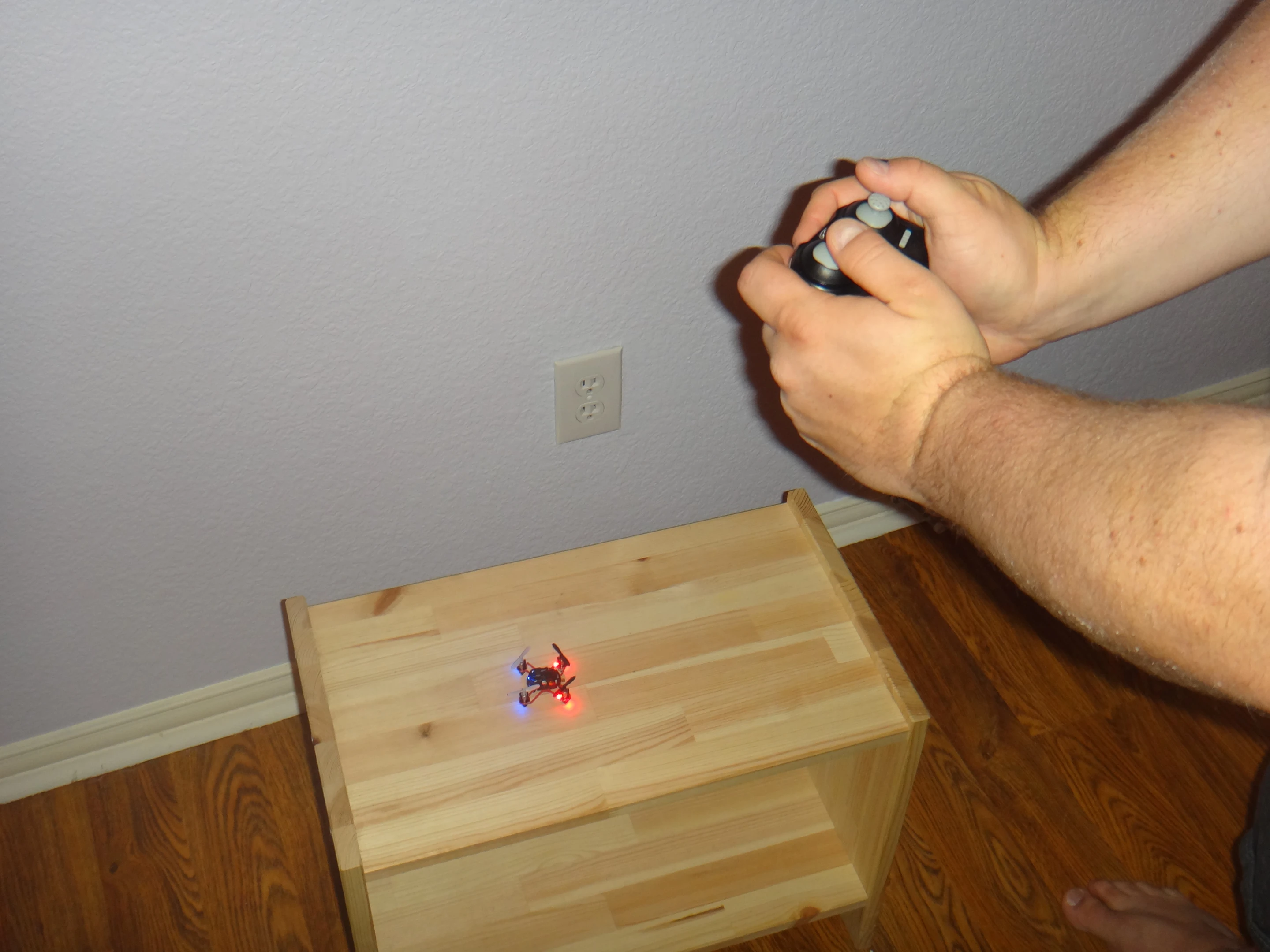 On a full charge, the Proto X can remain aloft for approximately 10-15 minutes