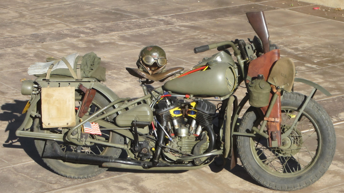 'Go big or go home' goes the saying, and if you want go big on your personal museum, Vegas is the place to do it. Our pick of the litter this year goes to this cutaway display of a 1942 military Harley-Davidson WLA (750cc) which cost the buyer $37,400. It's not often you find museum quality at this price.