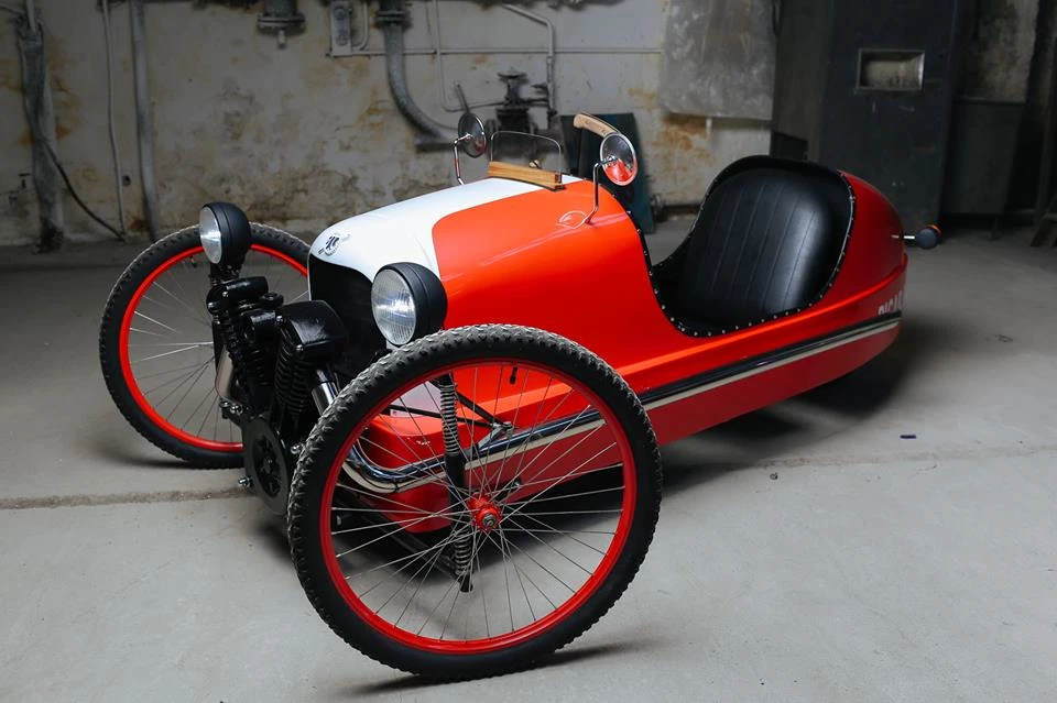 The seat is made from a combination of genuine and synthetic leather