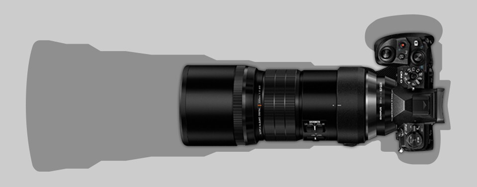 The OM-D E-M1 has a compact silhouette but big power under the skin