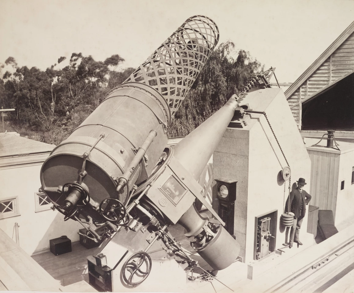 Great Melbourne Telescope at Melbourne Observatory, 1870s-1880s