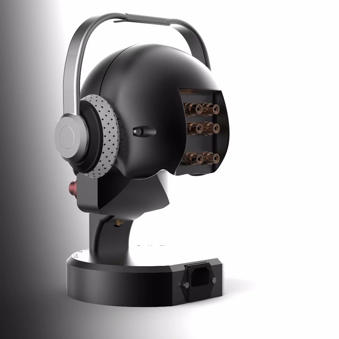 The Marquis Memento mori sports three line-level inputs and RCA outputs for connection to a power amplifier driving some high end speakers