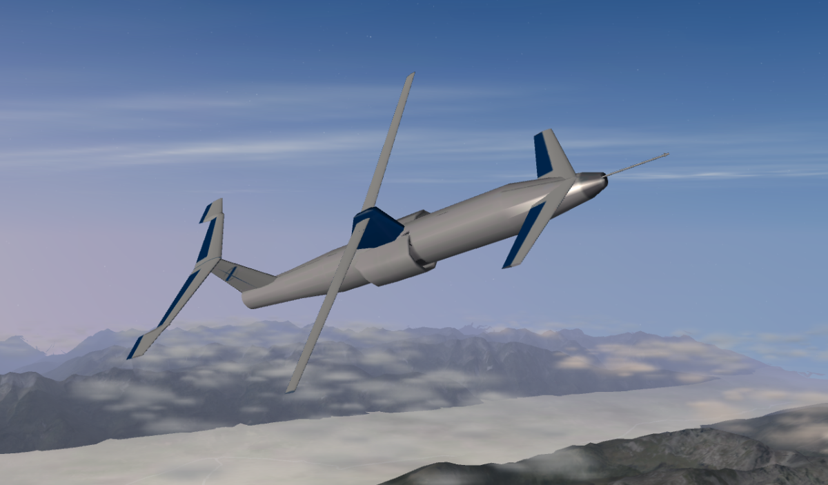StopRotor Technology's Hybrid RotorWing technology allows for in-flight transition from fixed-wing to rotary flight mode and back