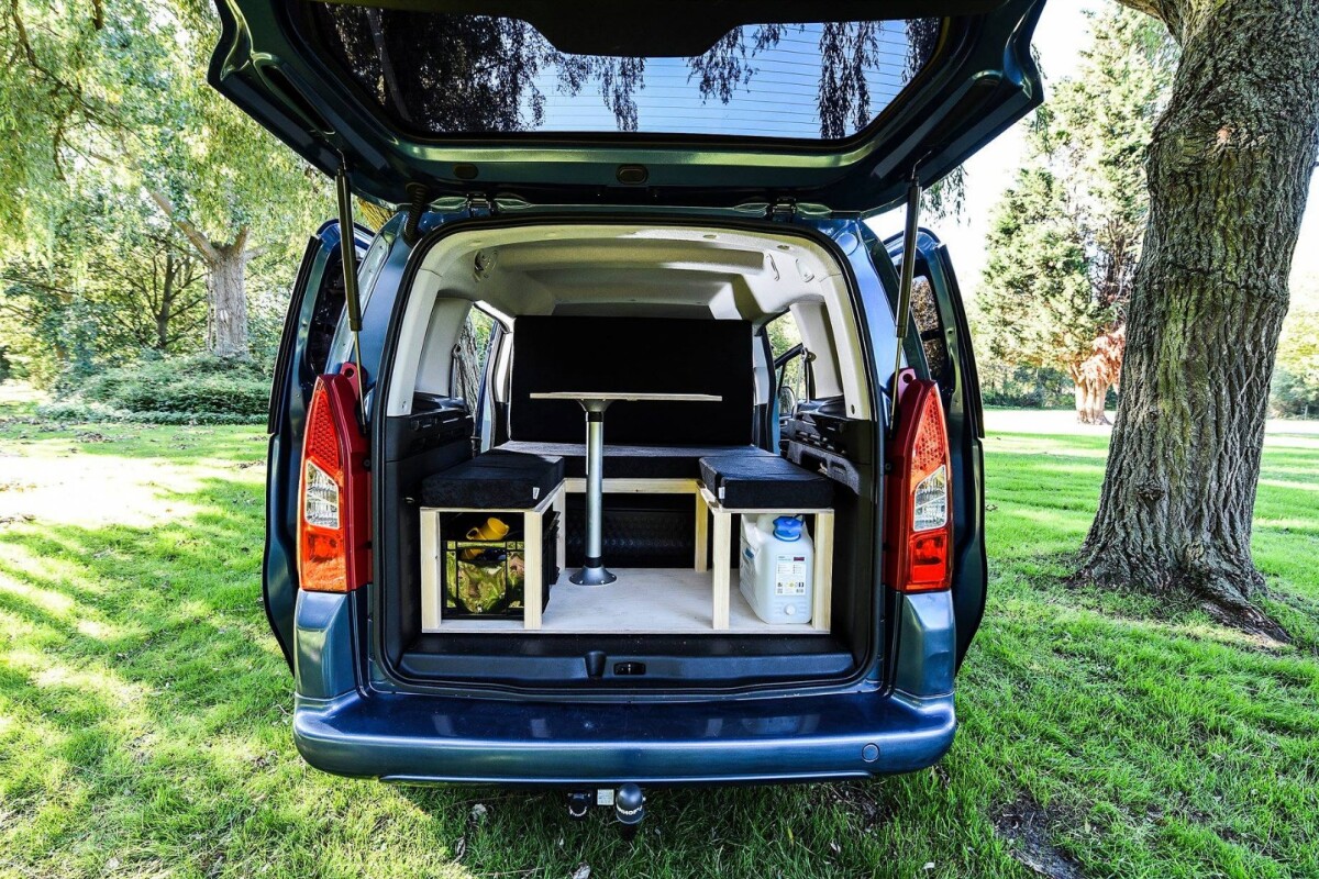 Simple offers basic but smart camper conversion kits for a variety of small vehicles