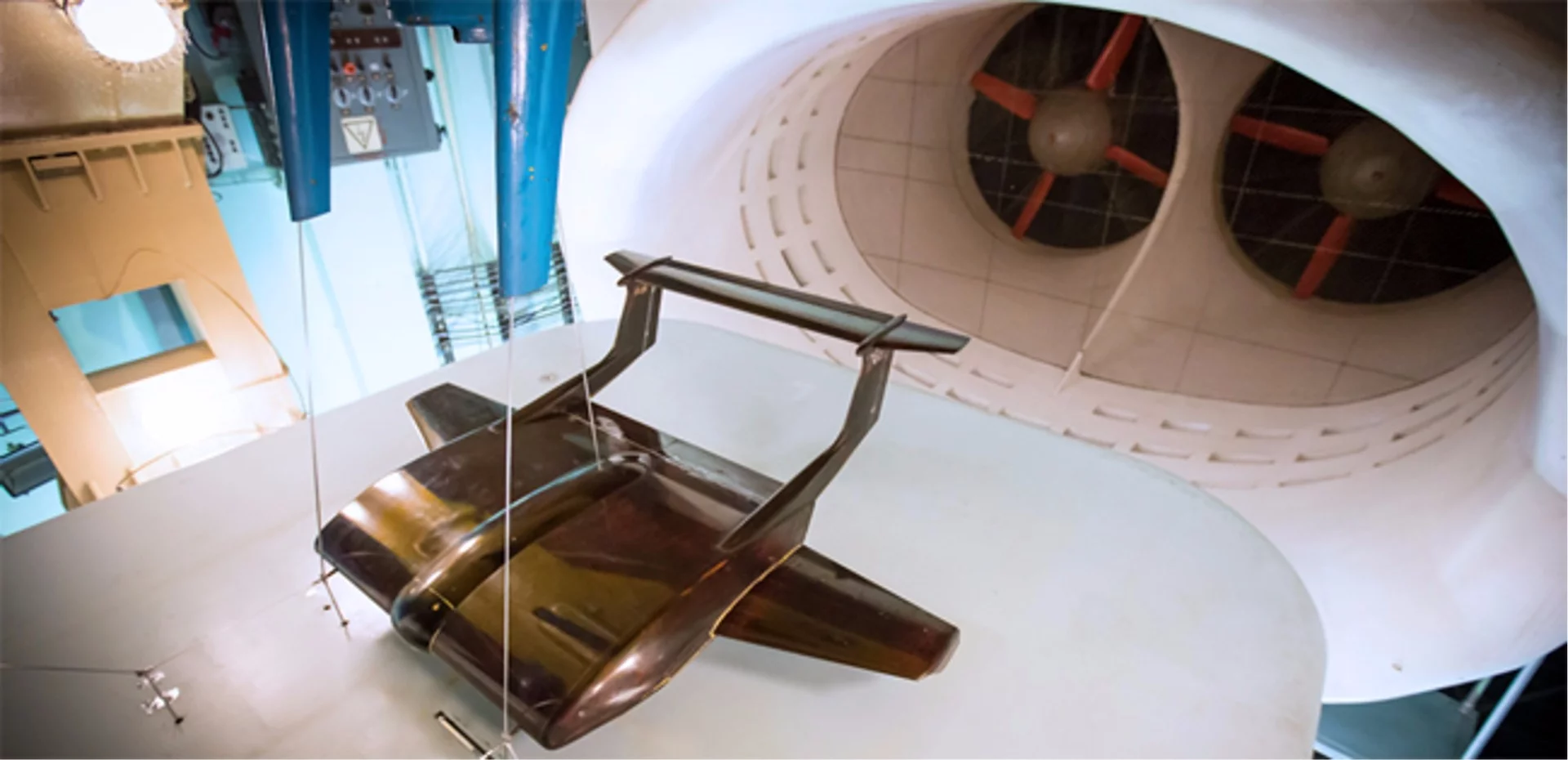 Wind tunnel model of the TsAGI heavy transport