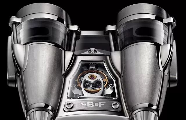 The Horological Machine No. 4 Thunderbolt is a titanium and sapphire watch inspired by aircraft, that costs almost US$200,000