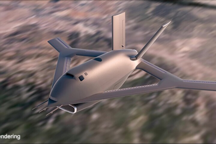 Artist's cnocept of the X-65