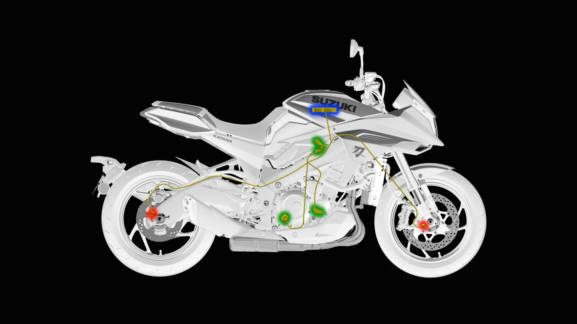Suzuki Katana 3.0: traction control
