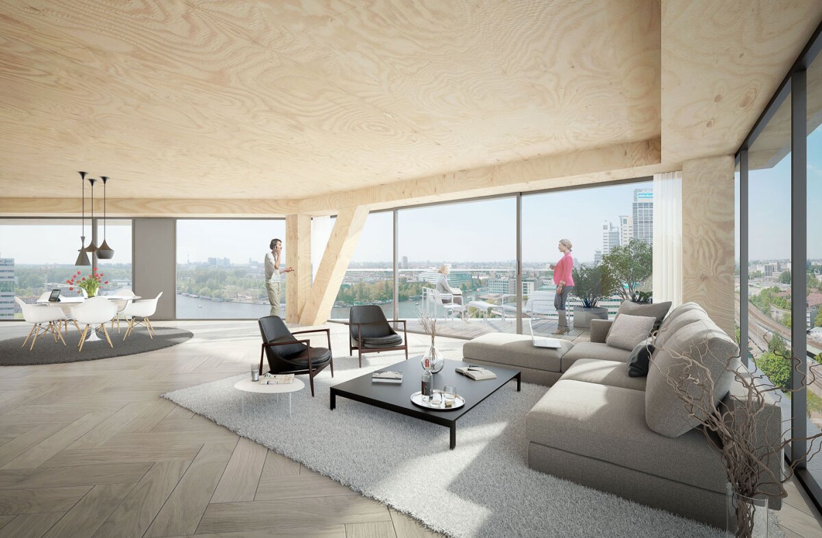 The project will offer would-be occupants a lot of options, including number of floors per unit, apartment layout, where to place double-height spaces, and optional balconies