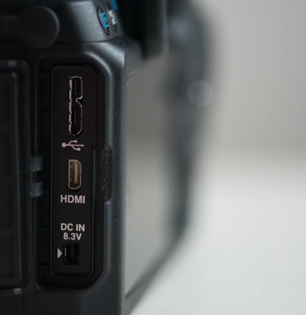The ports on the Pentax K-3 II feature weather-sealing