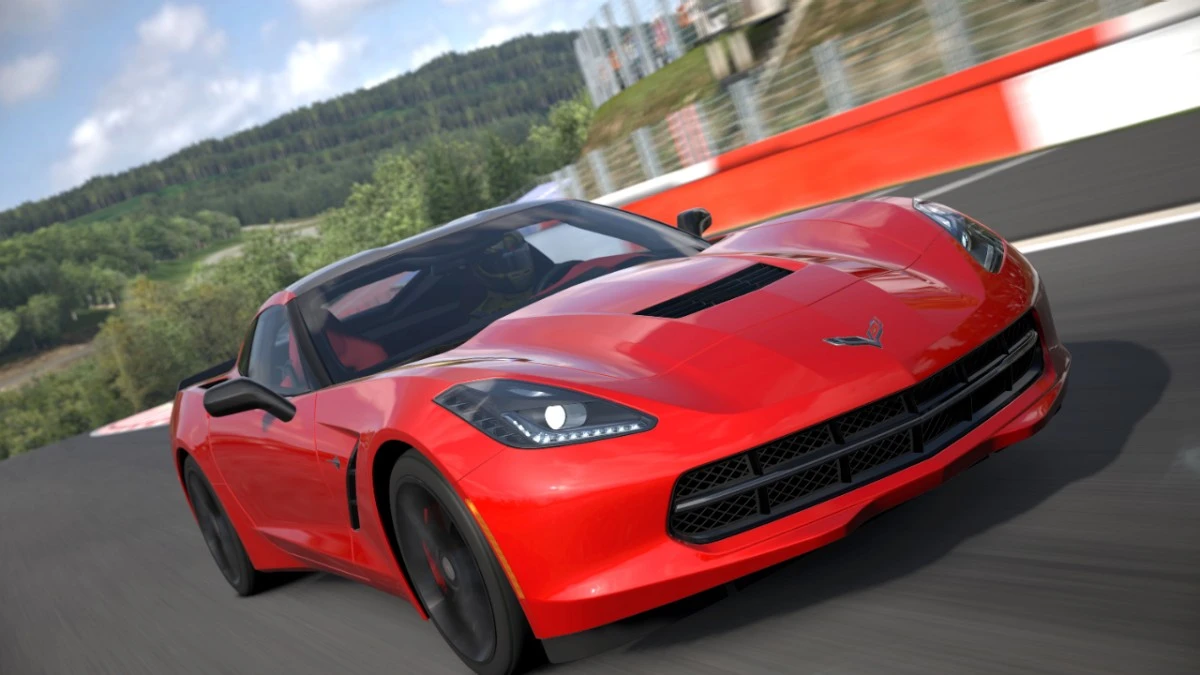 Another view of the 2014 Chevrolet Corvette