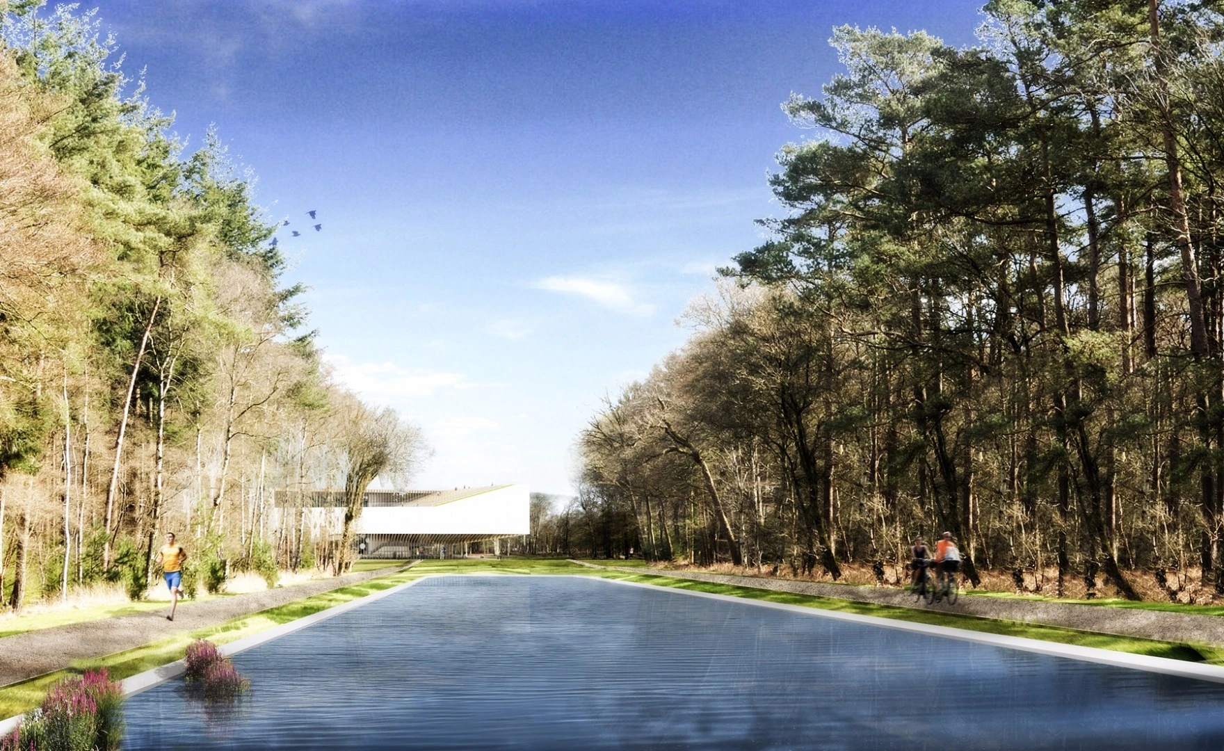 Nationaal Ensemble would see a new pavilion built adjacent to the Grand Canal at Soestdijk Palace
