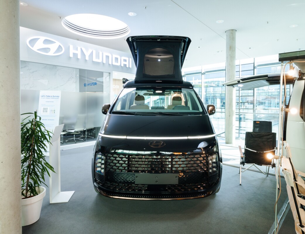 Hyundai's otherworldly camper van takes aim at VW California