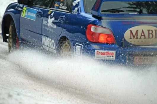 Mouse-tyres banned in the WRC