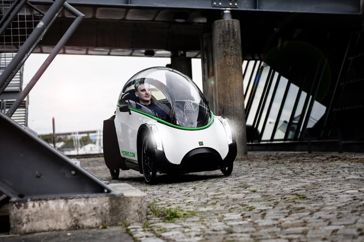 The Frikar electric-assist quadcycle