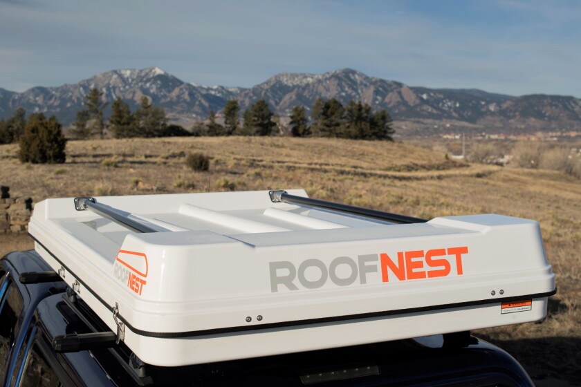 Roofnest's latest hardshell tent, the Sandpiper includes built-in rails so that you don't lose the gear-hauling potential of your roof