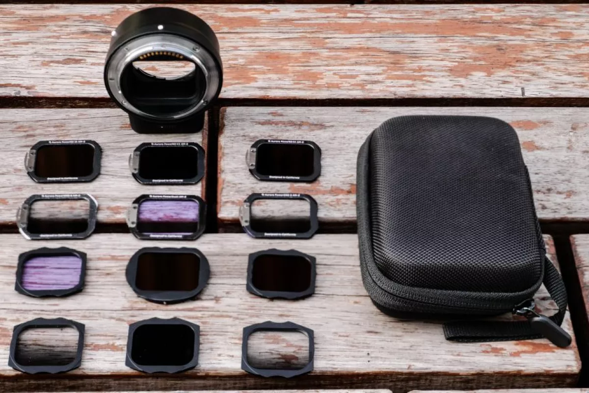 One set of filters for every lens is the promise of Aurora Aperture's revolutionary filter system