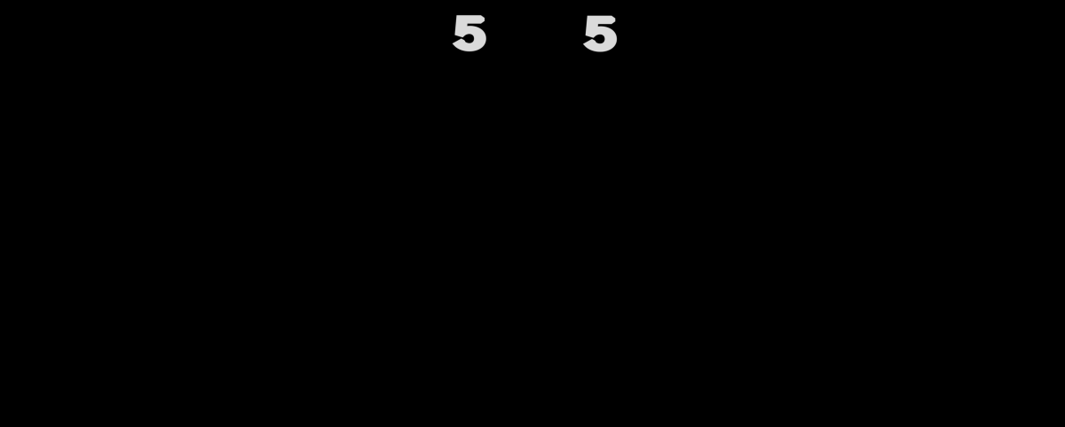 In its pure state, haptic Pong features no visual or auditory aides, and a screen that's completely blank but for the score (Image: Mathias Nordvall)