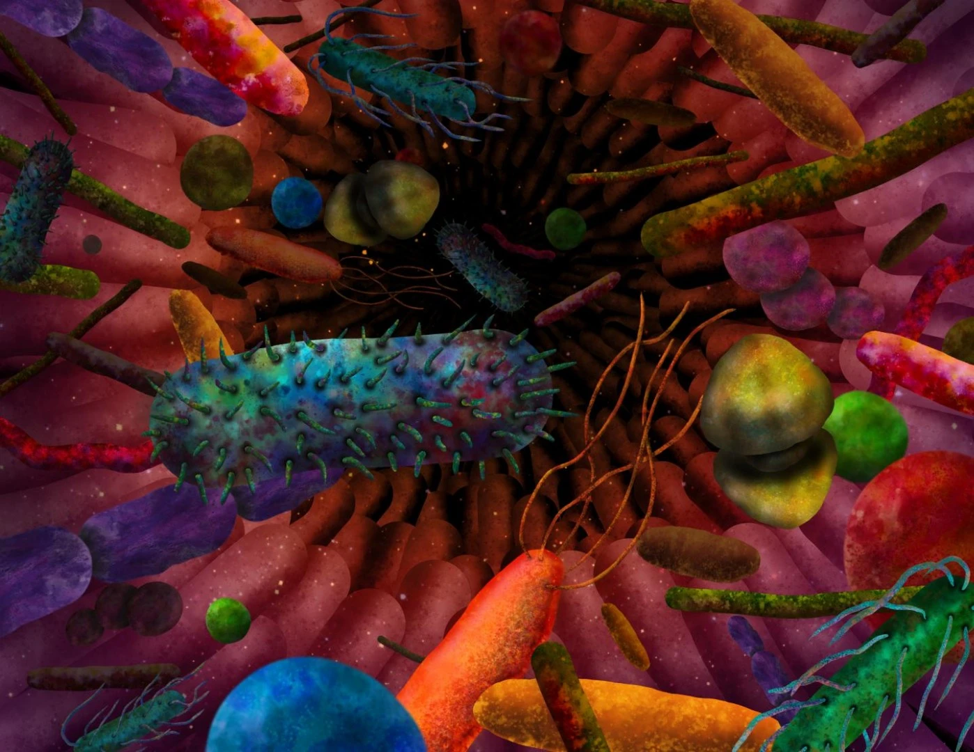 The new research suggests fundamental links between our gut microbiome, our brain, and our behavior