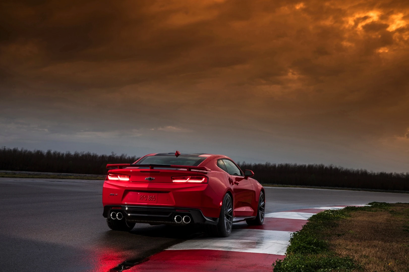 The car's bigger rear wing is a product of over 100 hours spent on the track and in the wind tunnel