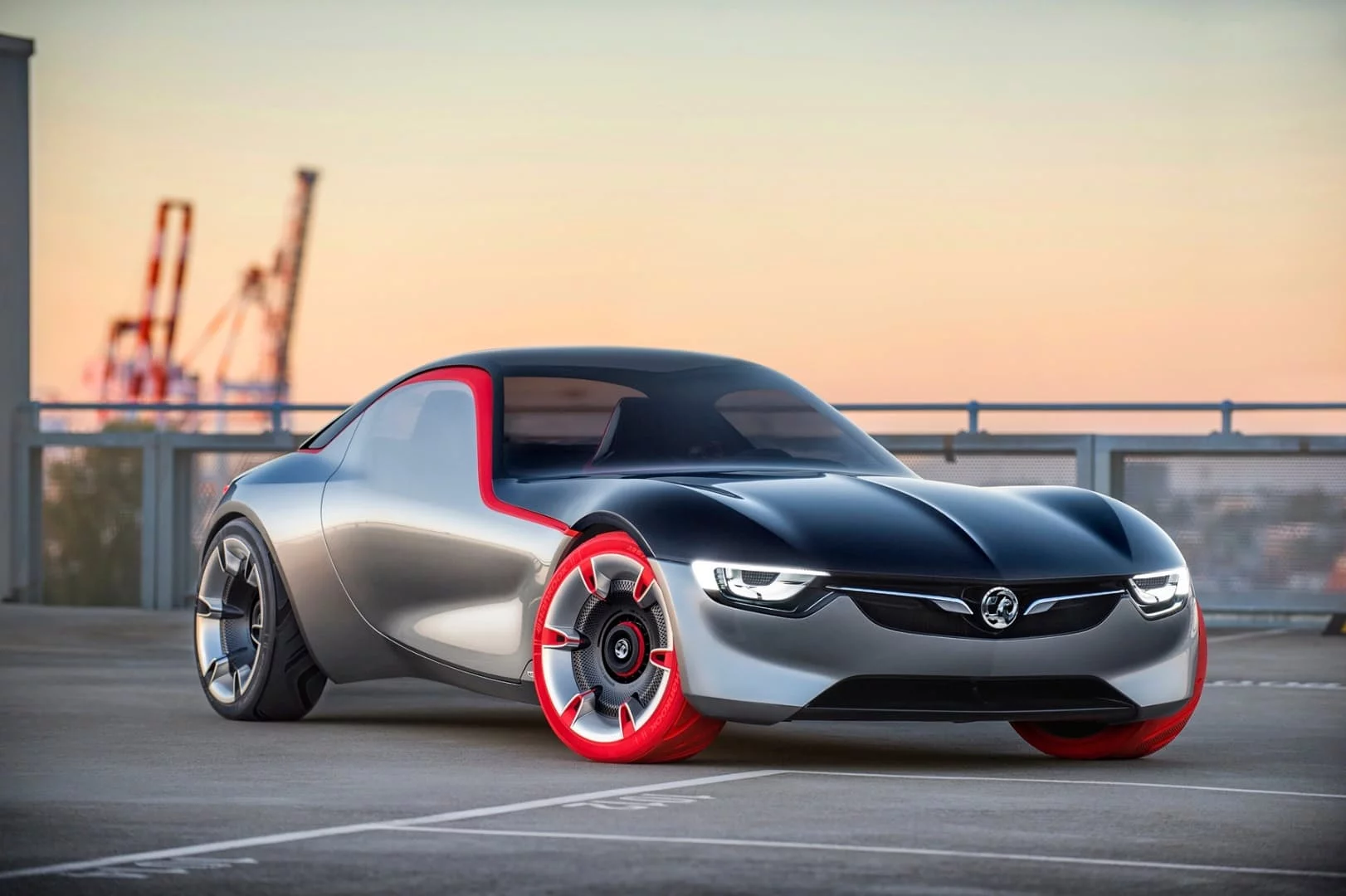The Opel GT Concept is a novel take on the modern sports car