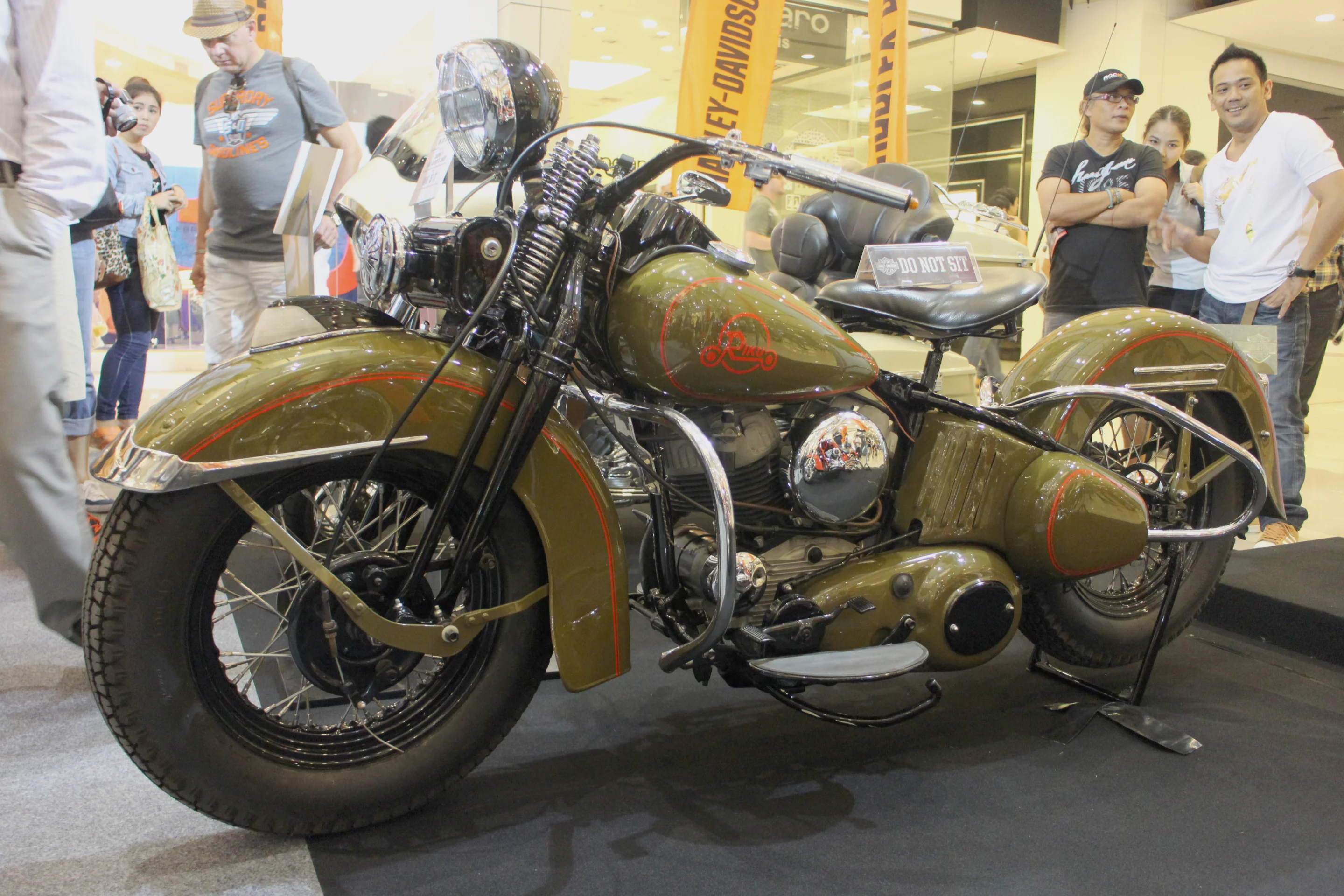 The Rikuo was built entirely with Japanese componentry from Harley blueprints (Photo: Husna Namirembe/Gizmag)
