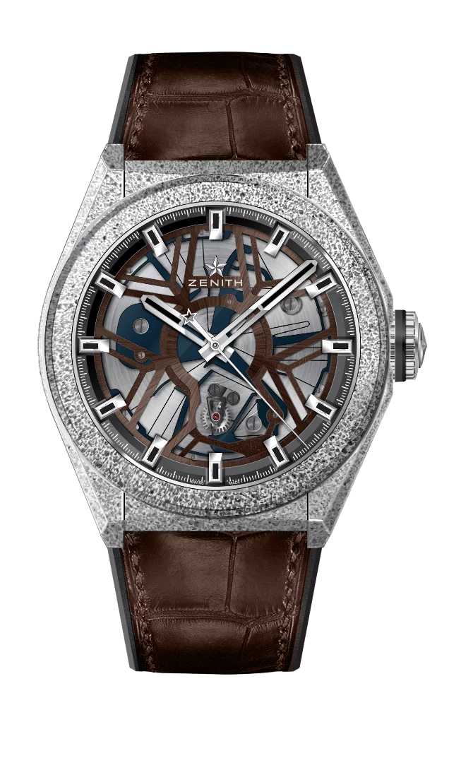 The Zenith Defy Lab in brown livery