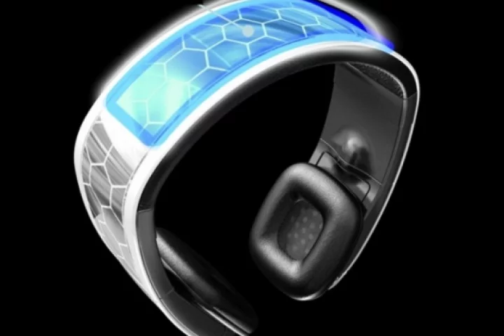 The concept Q-SOUND solar-powered Bluetooth headphones