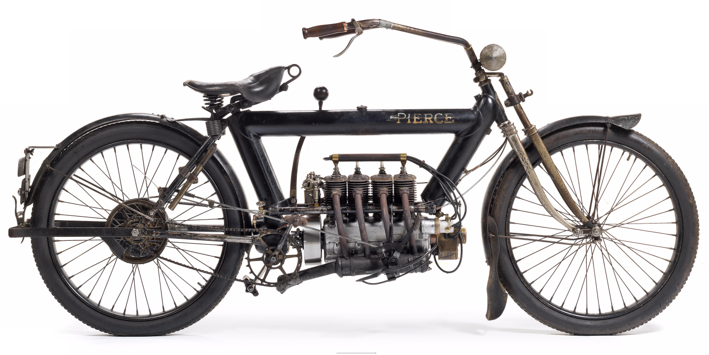 1911 Pierce 688cc FourPrice: £107,900 ($143,354)Auction Description