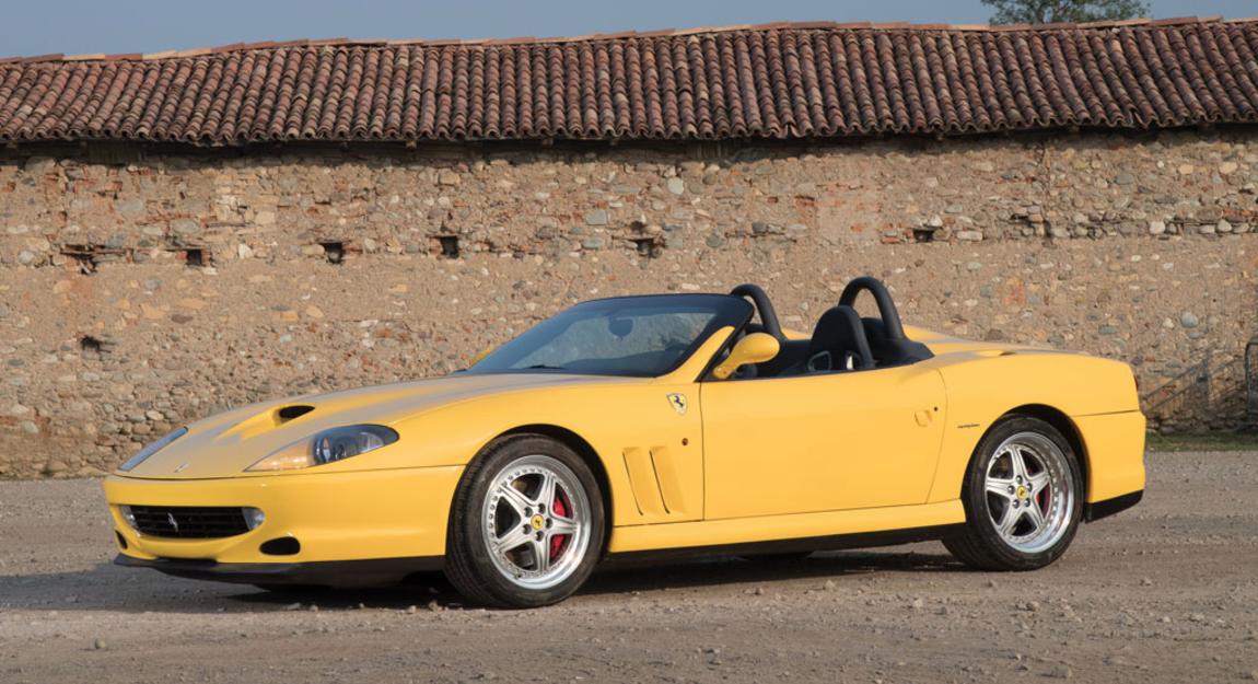 This 2001 Ferrari 550 Barchetta Pininfarina sold for €358,400 ( $380,119) at the RM-Sotheby's Duemila Route auction in Milan on 25-27 November, 2016