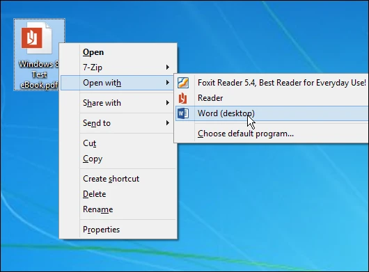 Making files open in desktop programs saves you from the full screen Metro-style annoyance
