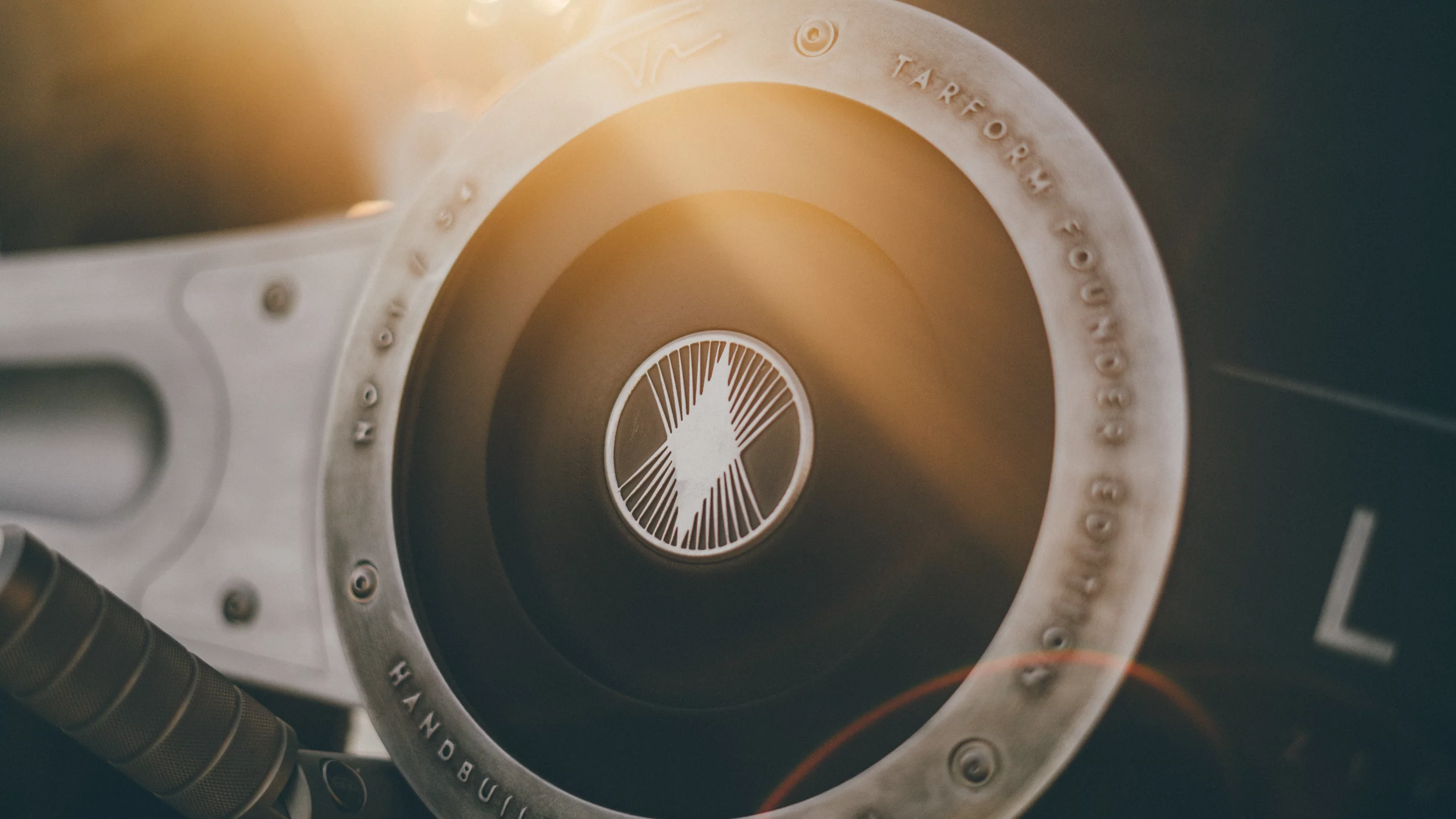 Stamped ring around the motor wouldn't look out of place on an Indian