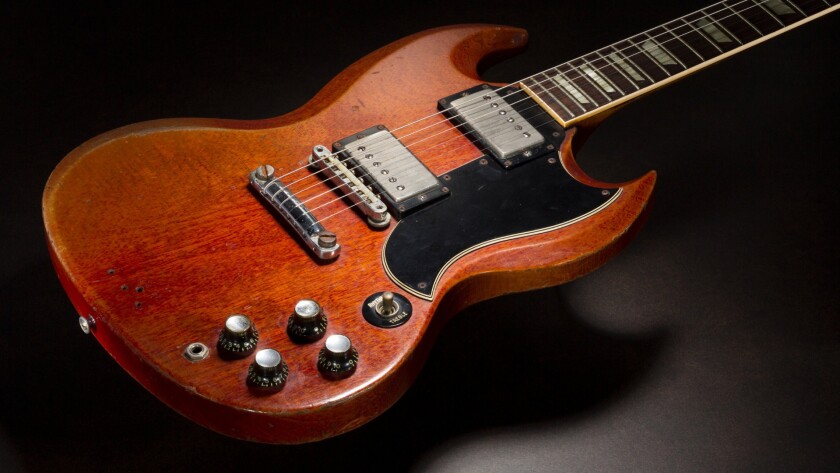 Duane Allman's 1961/1962 Cherry Gibson SG fetched $591,000 at Heritage Auctions on July 20, 2019, making it one of the 20 most valuable guitars ever sold
