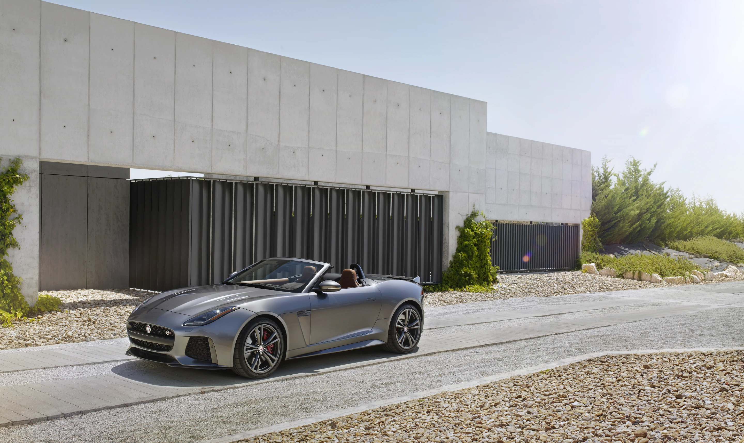 The Jaguar F-Type SVR convertible