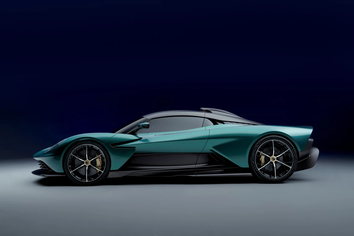 The Valhalla supercar features three motors that combine for 950 PS
