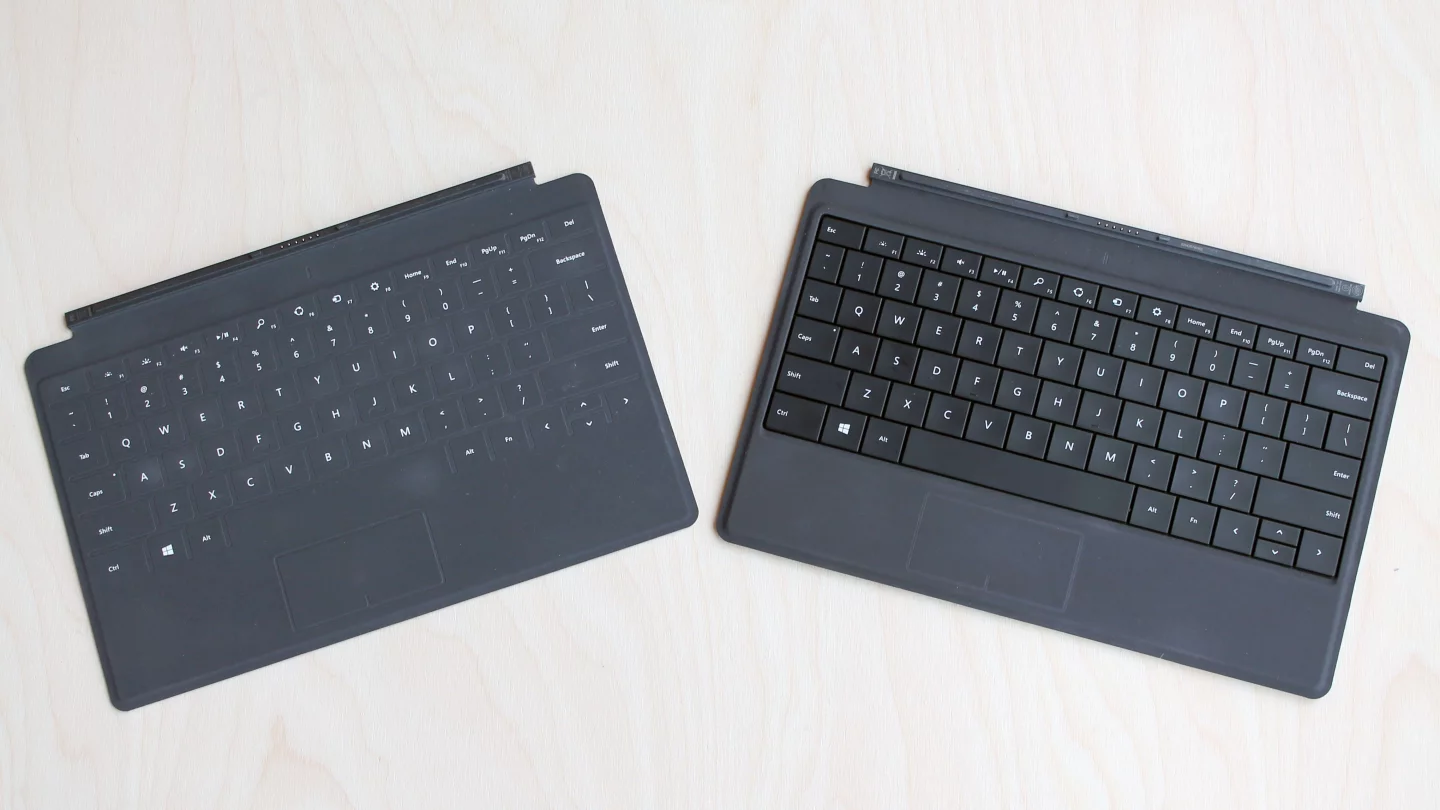 For most customers, we think the stellar Type Cover 2 is going to be a better choice than the Touch Cover 2