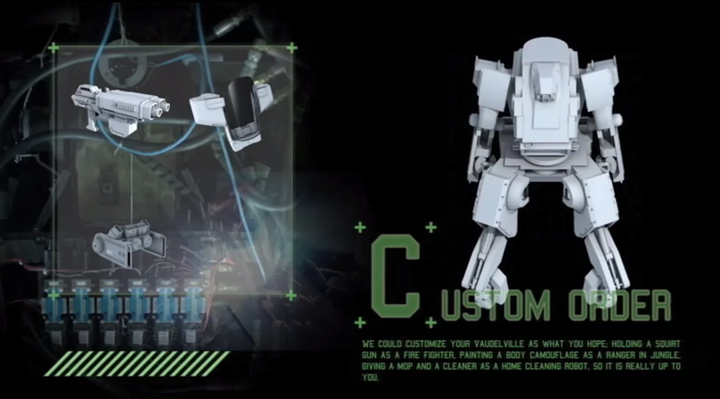 No mecha is complete without a fearsome arsenal of weaponry, and Kuratas does not disappoint