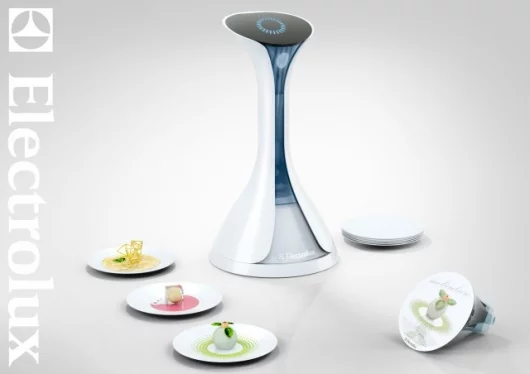 3D organic molecular printing is what the designer has in mind with the Moléculaire