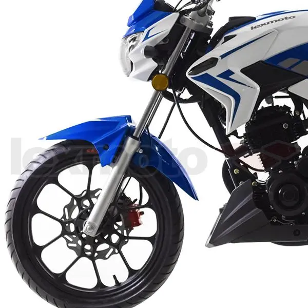 The Venom is powered by a four stroke 125 cc single cylinder engine that produces a maximum output of 11 hp (8.5 kW) at 9,000 rpm