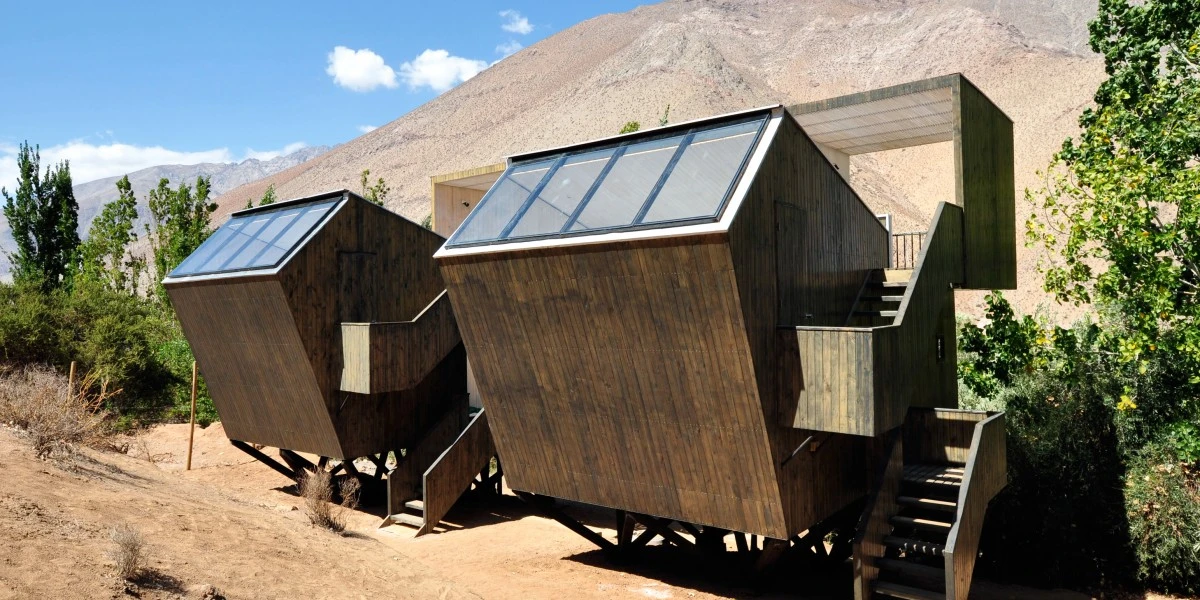 The new cabins or "observatories" comprise of an innovative design, maintaining maximum potential to view the sky