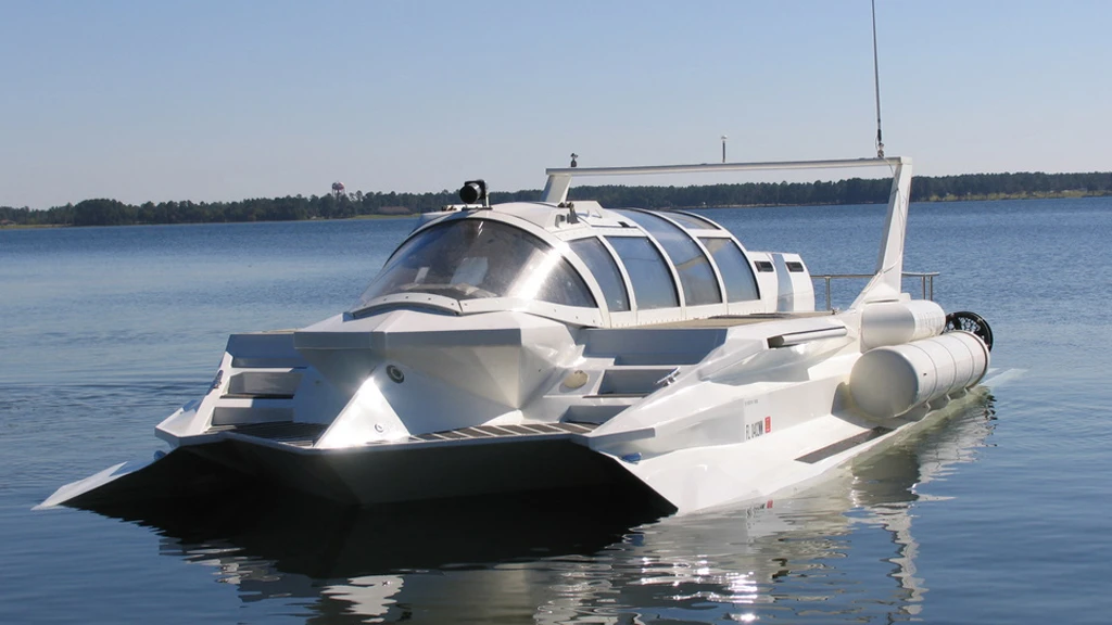 The Hyper-Sub is at home both above and below the waves
