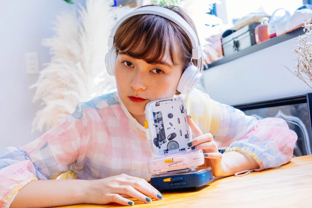 The It's OK portable cassette player with Bluetooth 5.0 built-in is raising production funds on Kickstarter