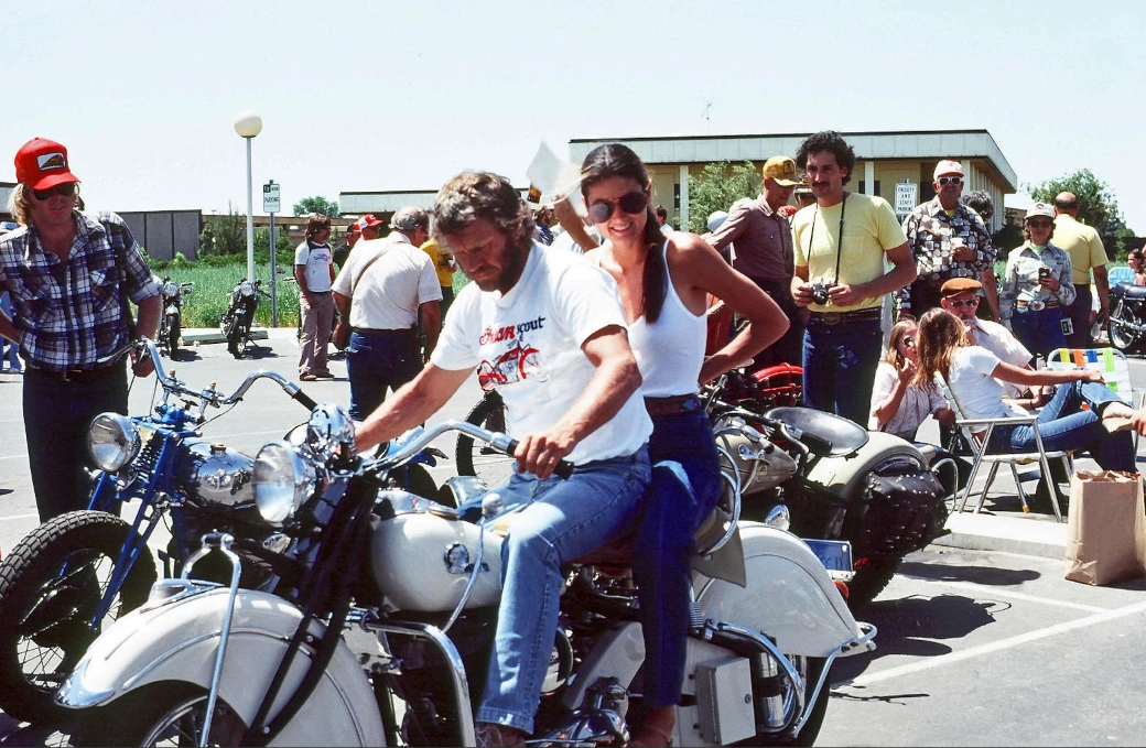 The ex-Steve McQueen 1940 Indian 74ci Chief sold for $99,450 in 2009. That's Steve's second wife, Ali McGraw on pillion