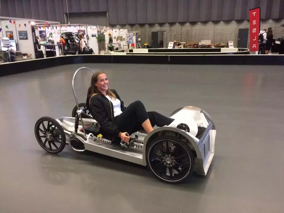 Currently, the Podbike exists as a rolling chassis prototype